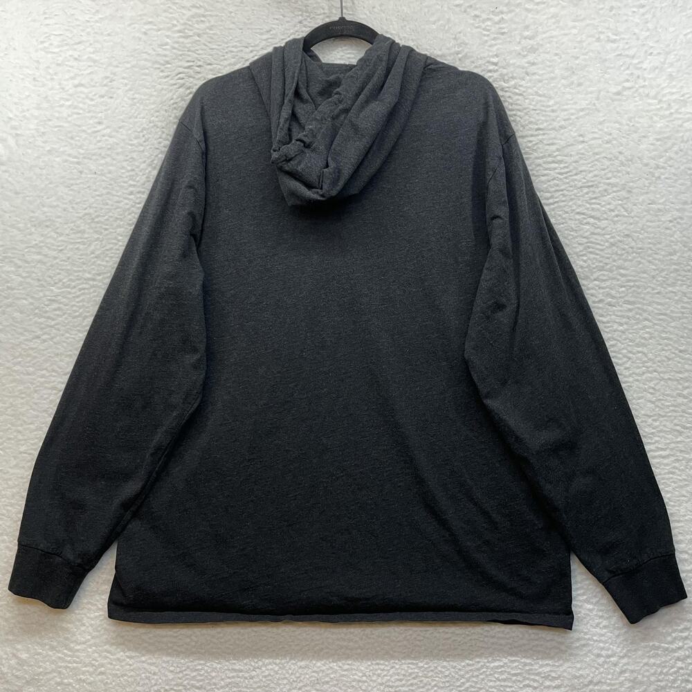 Polo Ralph Lauren Hoodie Mens 2XL Gray Jersey Lightweight Pullover Pony Logo - Picture 2 of 11